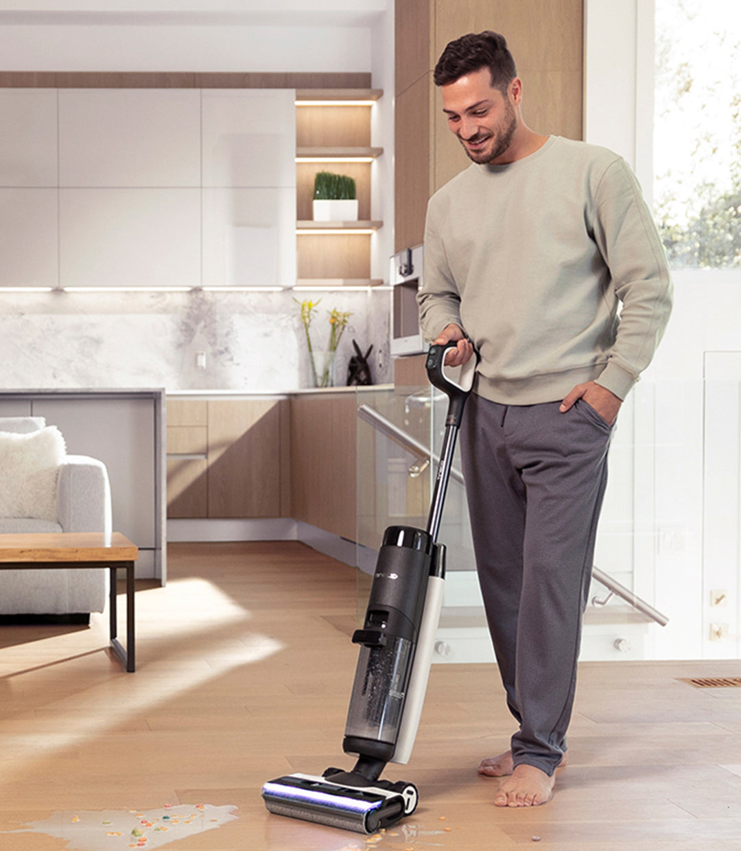 Tineco FLOOR ONE S7 FlashDry inteligentny odkurzacz do pracy na mokro i sucho