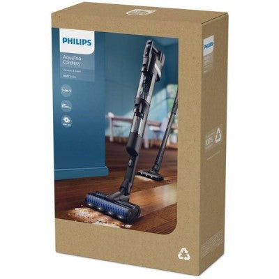 Philips XW9463/11 Odkurzacz bezprzewodowy do suchych i mokrych powierzchni, 3-w-1 tryb czyszczenia - Szary