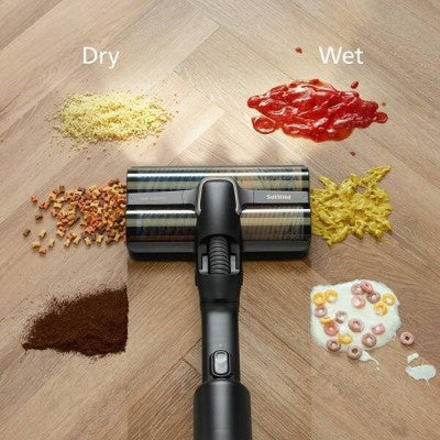 Philips XW9463/11 Odkurzacz bezprzewodowy do suchych i mokrych powierzchni, 3-w-1 tryb czyszczenia - Szary